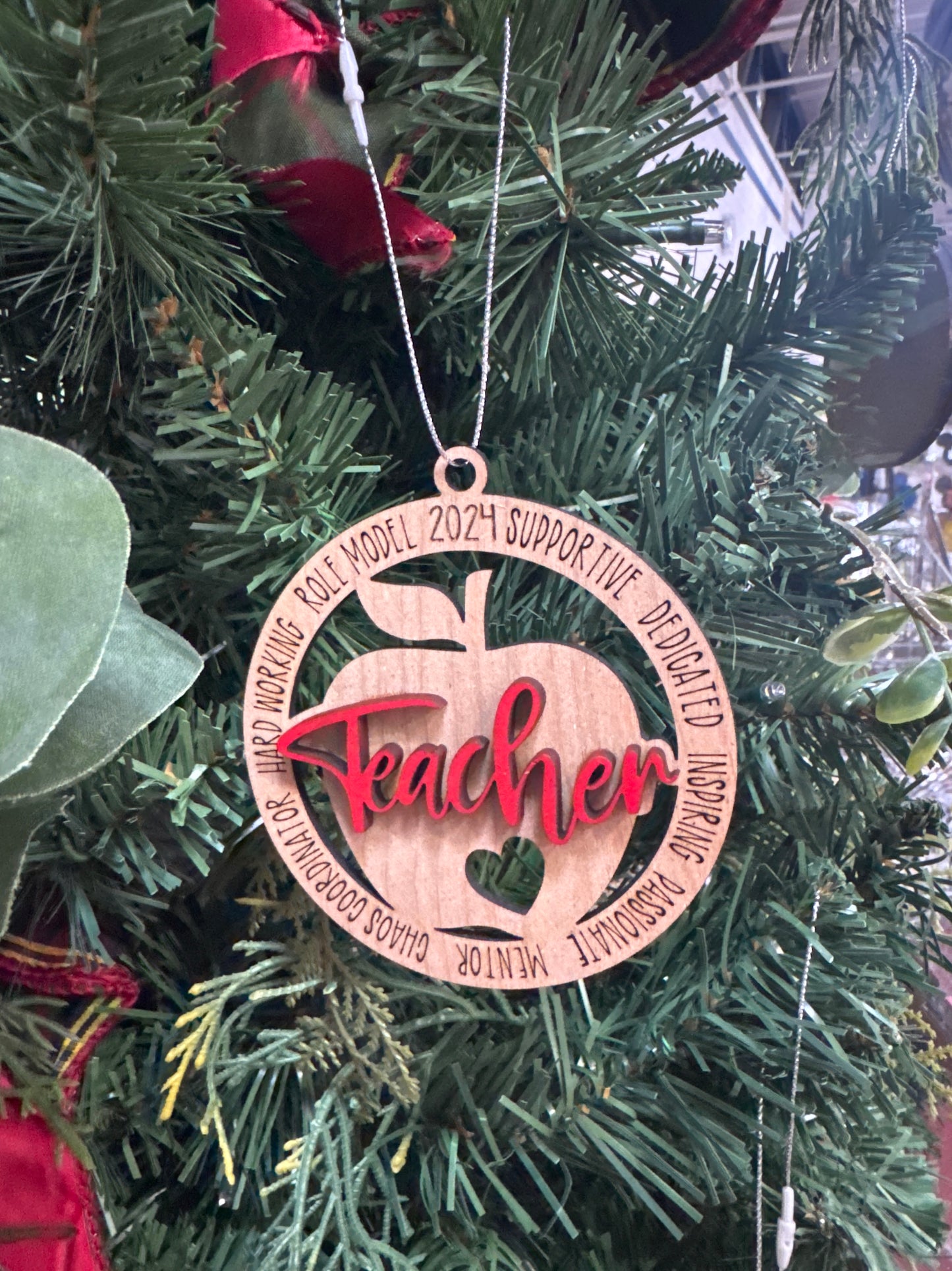 2025 teacher ornament