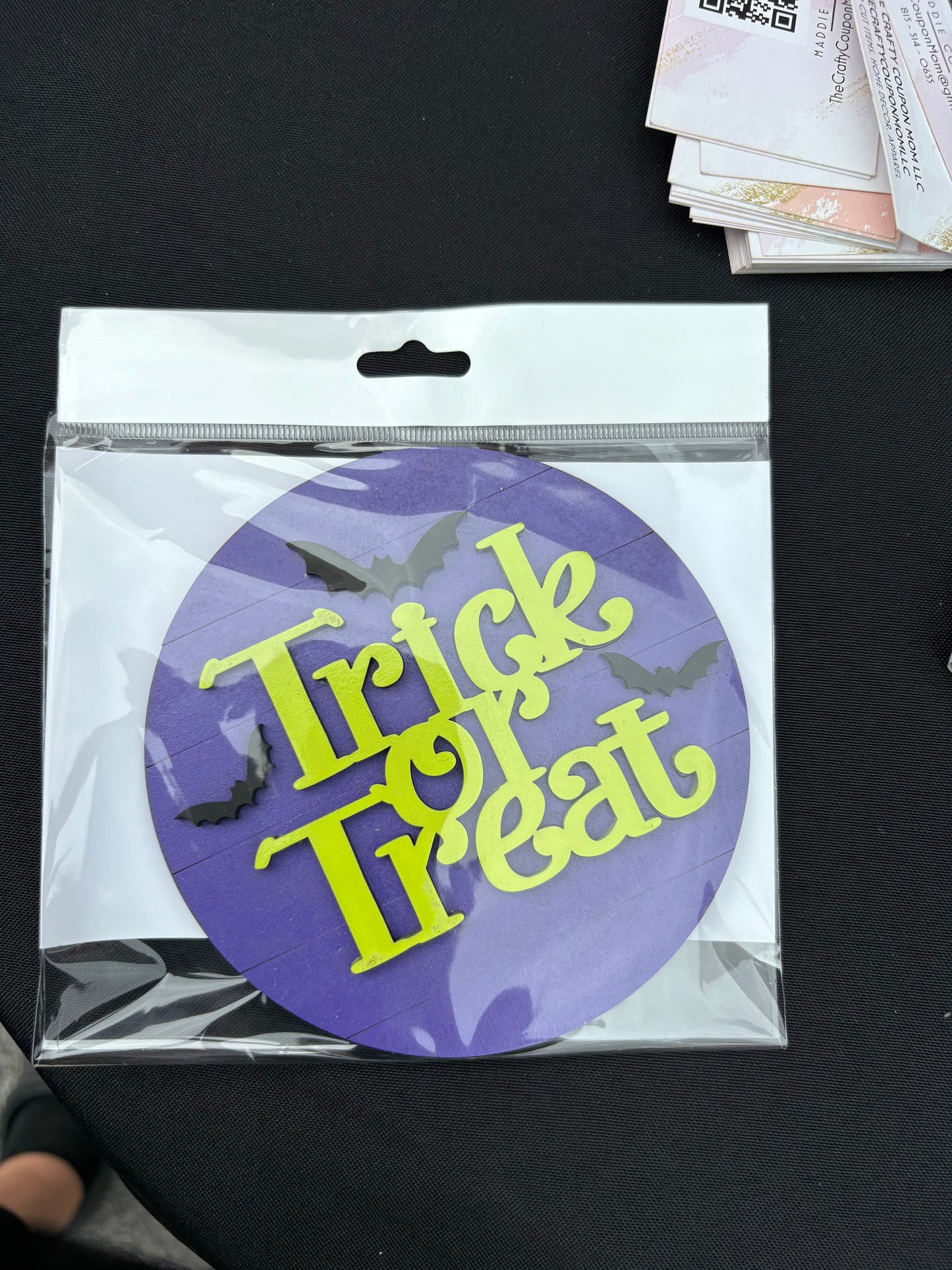 Trick or treat interchangeable piece