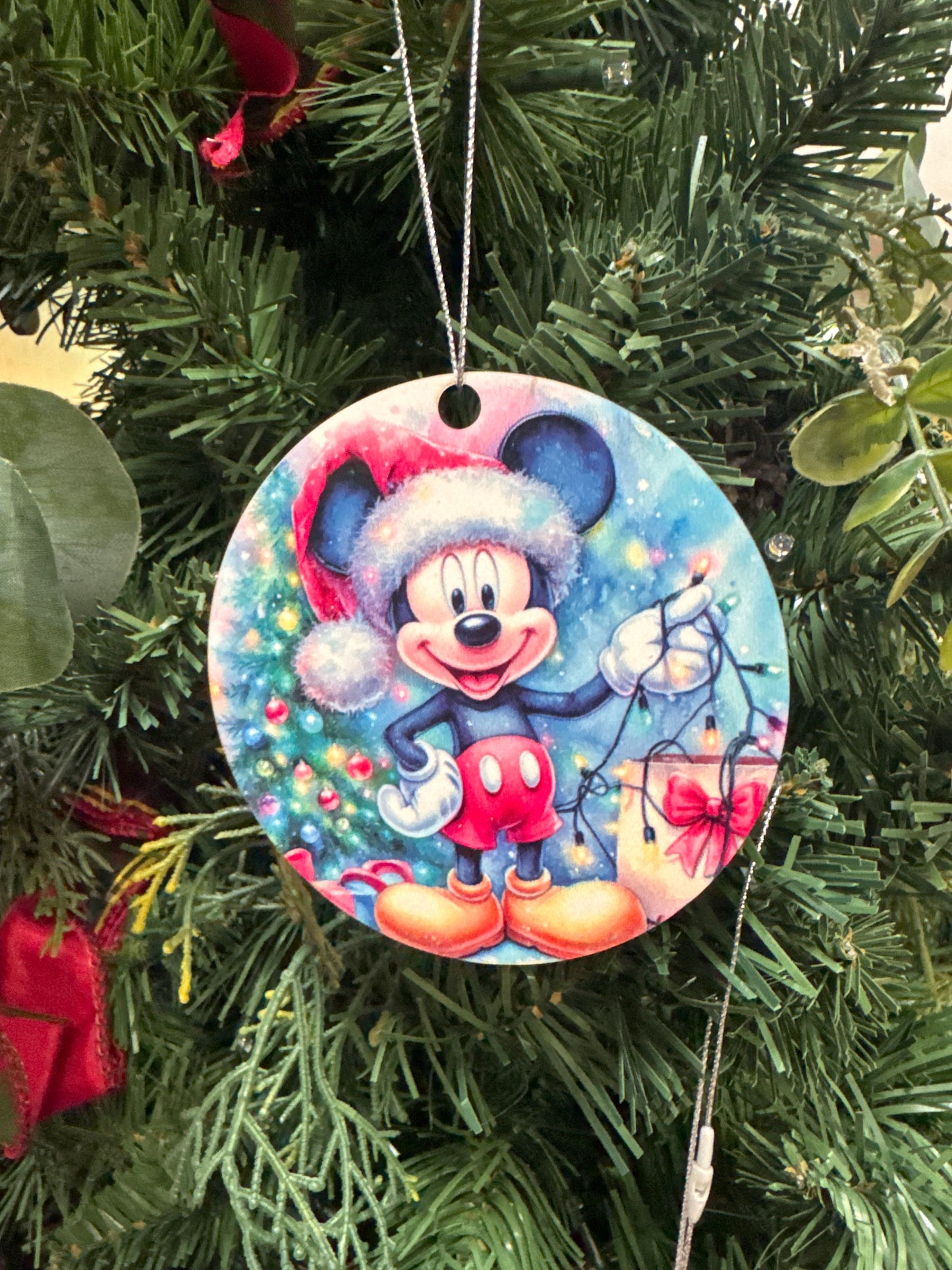 Mouse color ornament