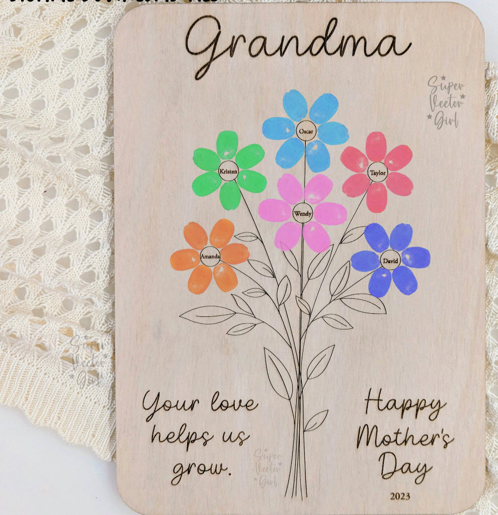 Fingerprint sign Mother’s Day