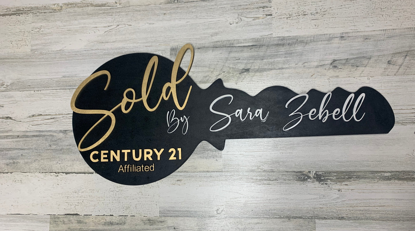 Realtor oversized sold Key