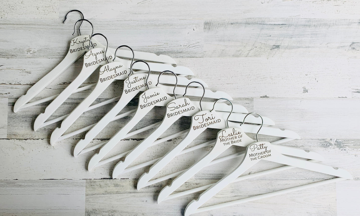 Bridal Party hangers