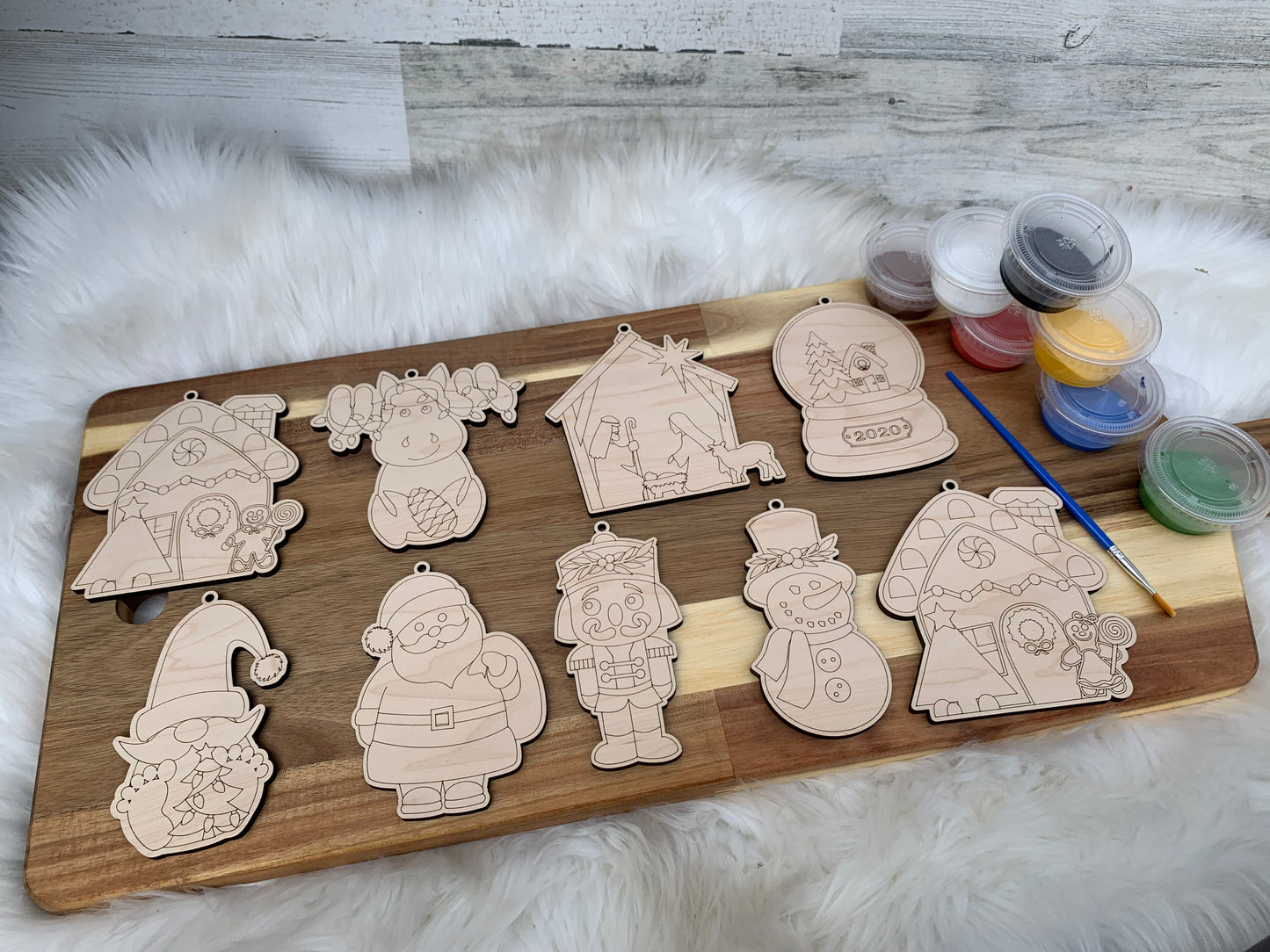 DIY flat ornament kit