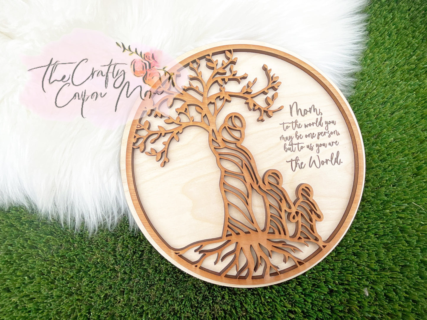 Mom, to us you are the world!