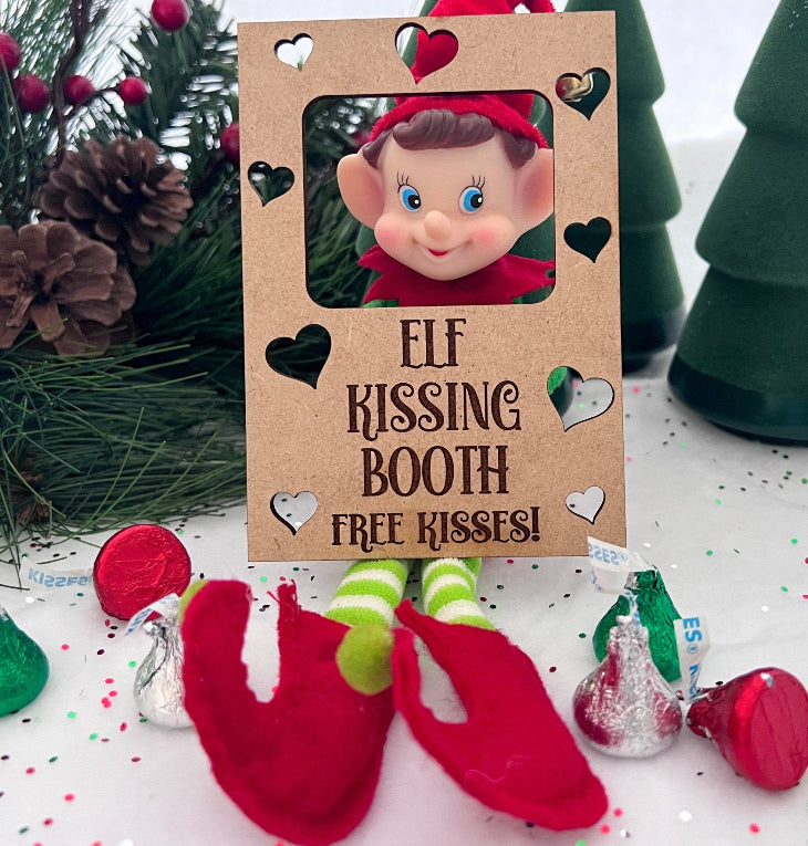 christmas-fantastic-elf-kissing-booth-printable for Elf On The Shelf Kissing Booth Free Printable Christmas fantastic Elf Kissing Booth Printable for Elf On The Shelf Kissing Booth Free Printable