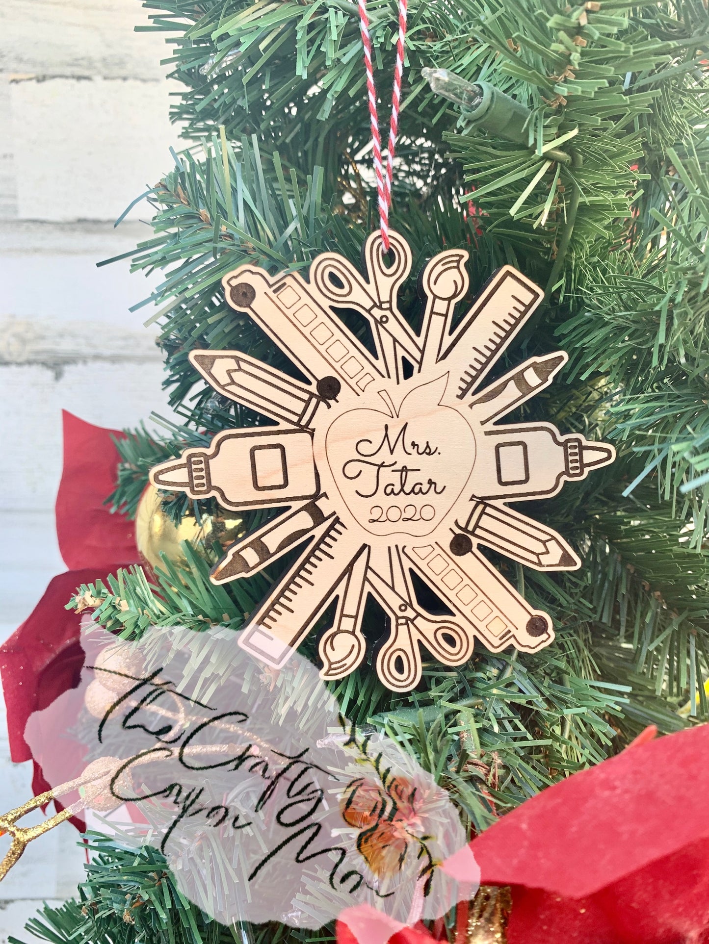 Teacher ornament