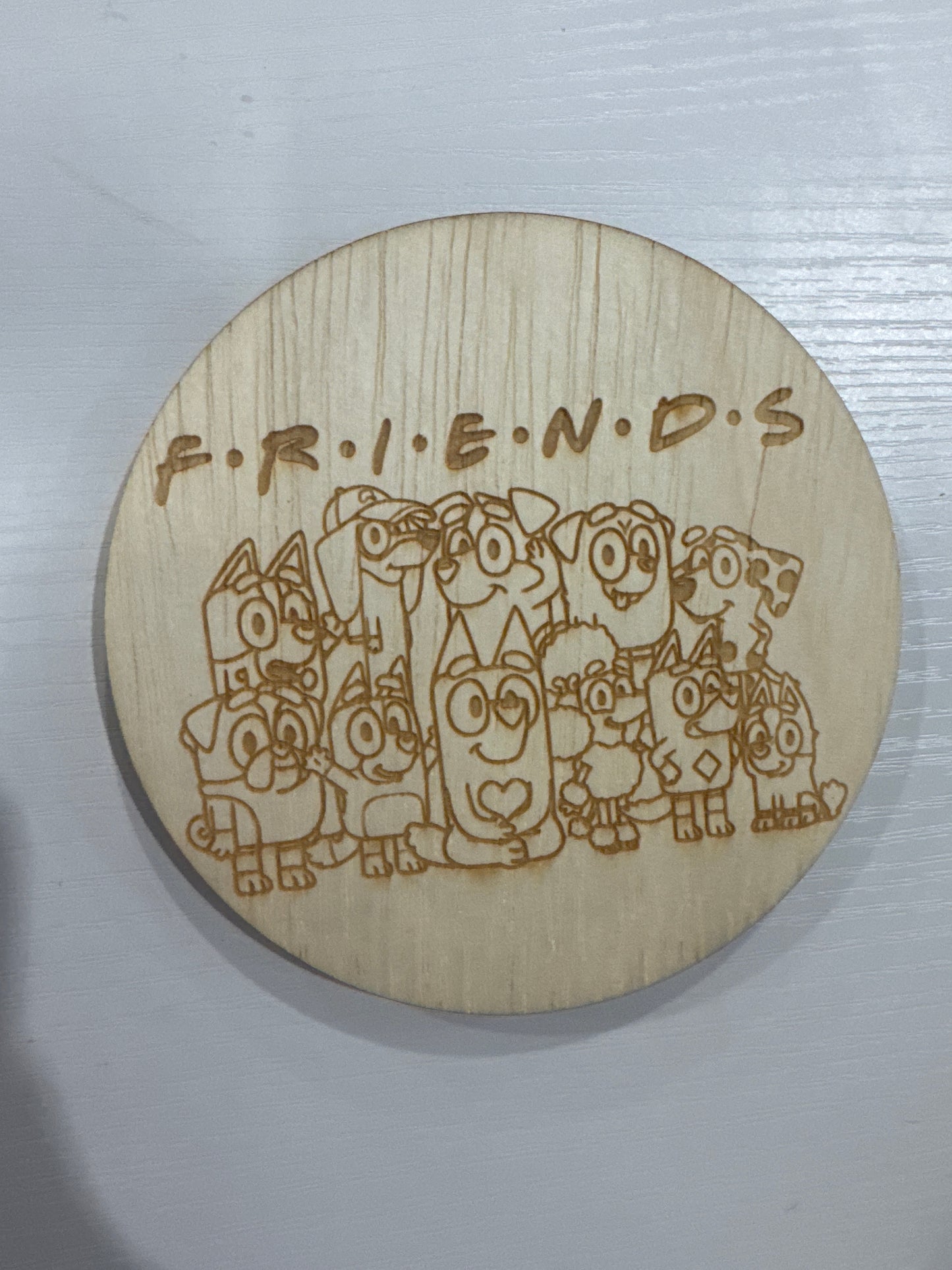 Friends bluey interchangeable piece