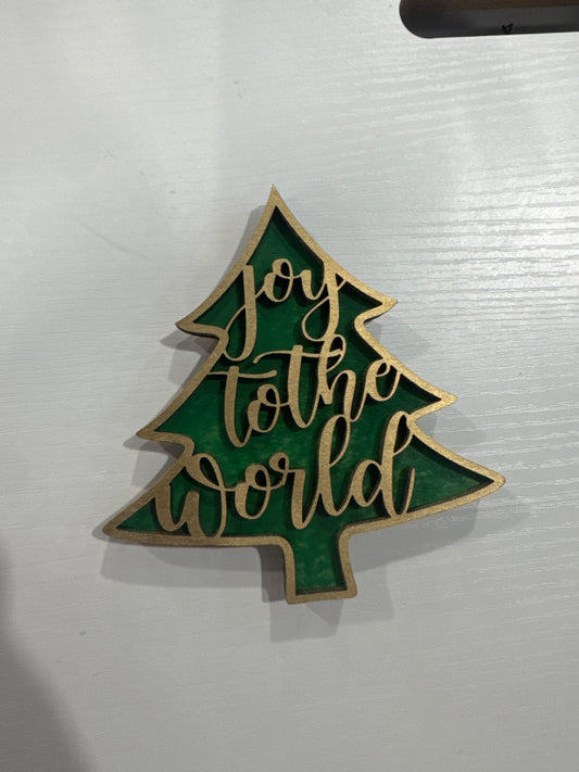 Joy to the world tree interchangeable piece