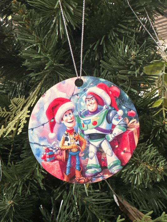 Buzz woody color ornament