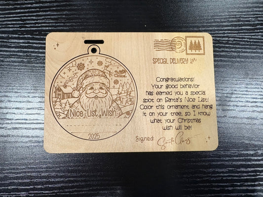 DIY POP OUT ORNAMENT