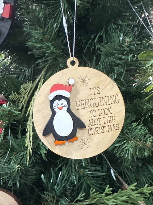 Penguin ornament