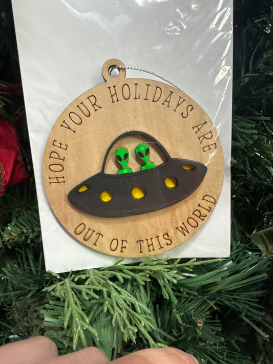 Out of this world ornament