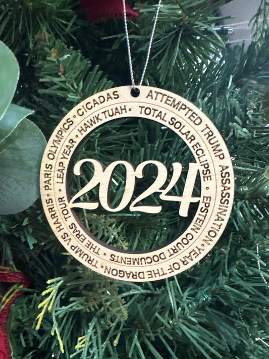 2024 recap ornament