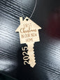 2025 First Christmas in our new home ornament