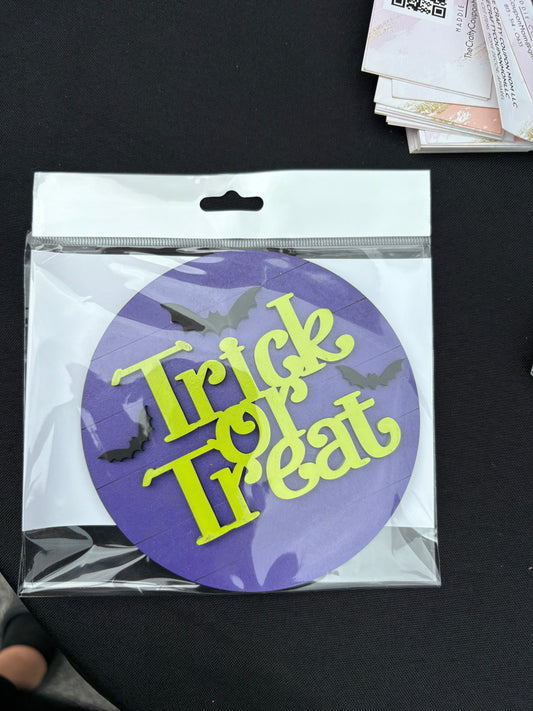 Trick or treat interchangeable piece