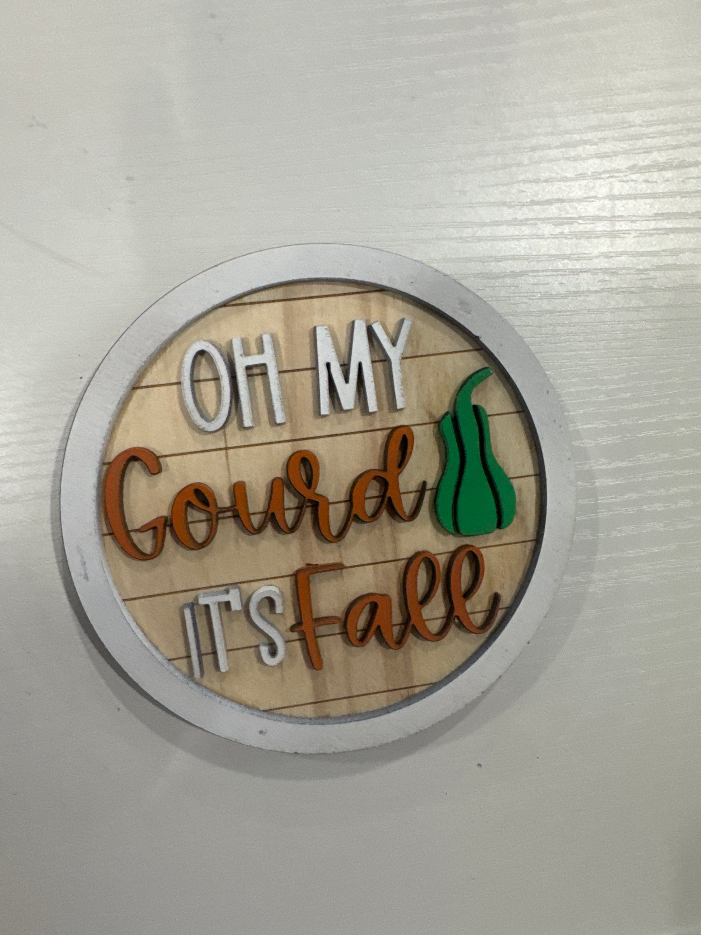 Oh my gourd it’s fall interchangeable piece