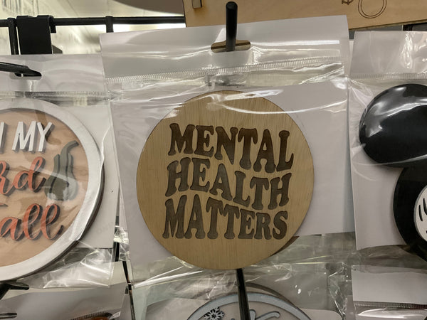 Mental health matters interchangeable piece