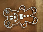 Gingerbread mouse interchangeable piece