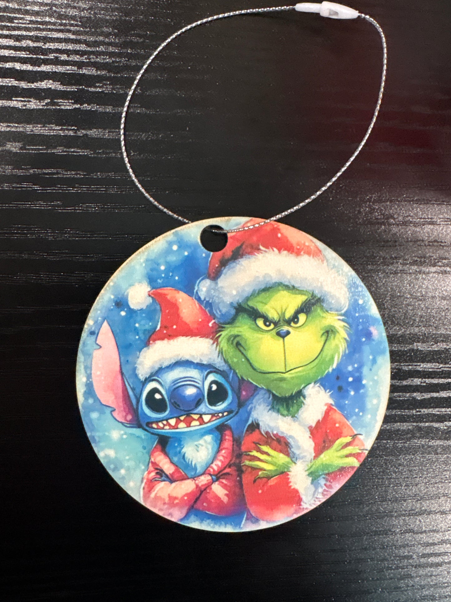 Jack stitch color ornament