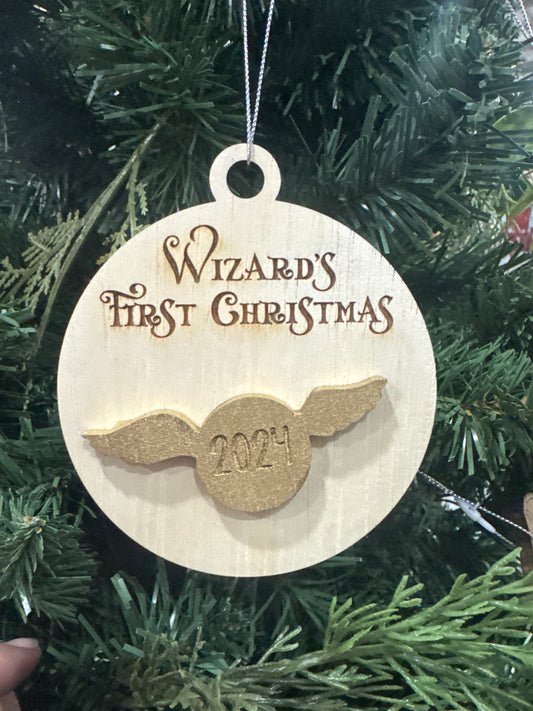 2024 Wizards first Christmas ornament