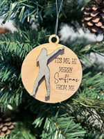 It’s me, hi, merry Swiftmas from me ornament