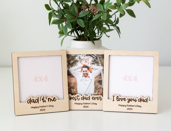 Father’s Day picture frame magnets