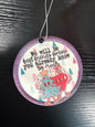 Best friends forever color ornament
