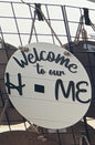 Welcome to our home interchangeable round
