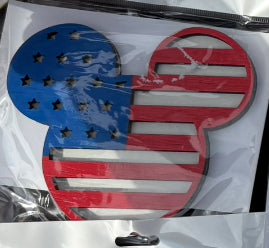 Flag mouse interchangeable piece