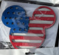 Flag mouse interchangeable piece