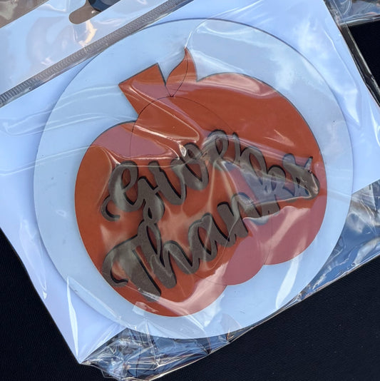 Give thanks interchangeable piece