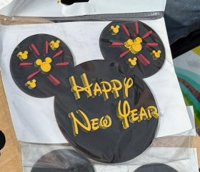 New year mouse interchangeable piece