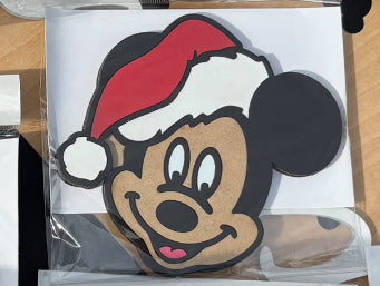 Mouse Santa face interchangeable piece