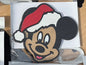 Mouse Santa face interchangeable piece