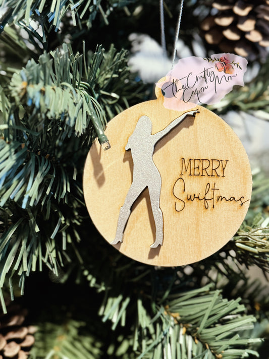 Merry swiftmas ornament