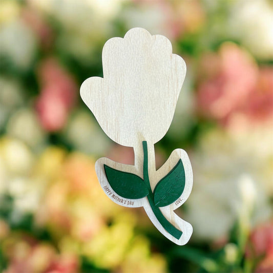 flower handprint single
