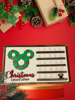 Christmas countdown mouse