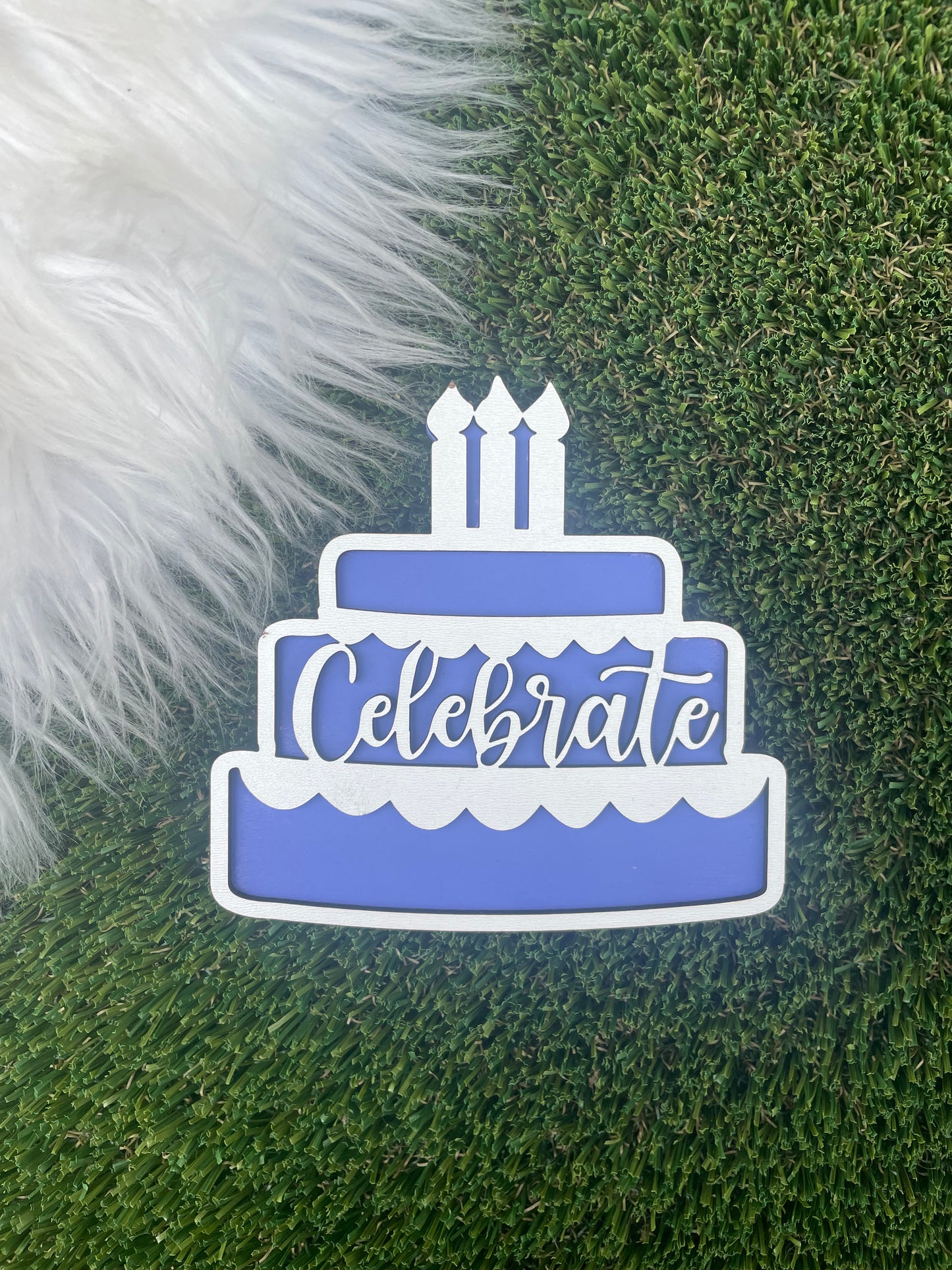 Celebrate cake interchangeable piece