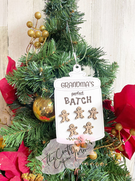 Perfect batch personalized ornament