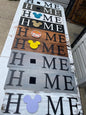 Interchangeable home sign