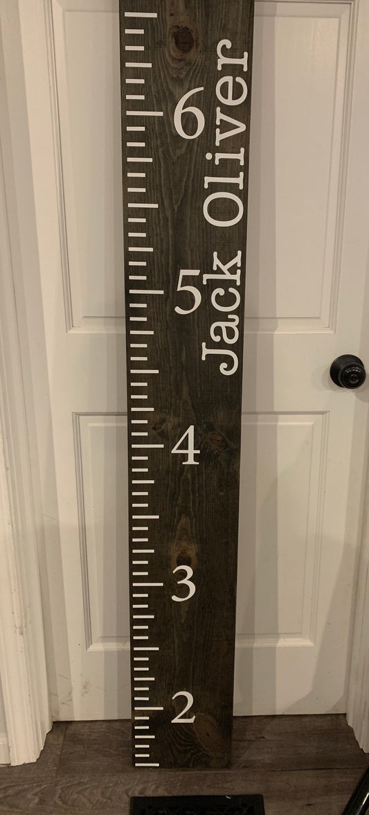 Ruler growth chart!