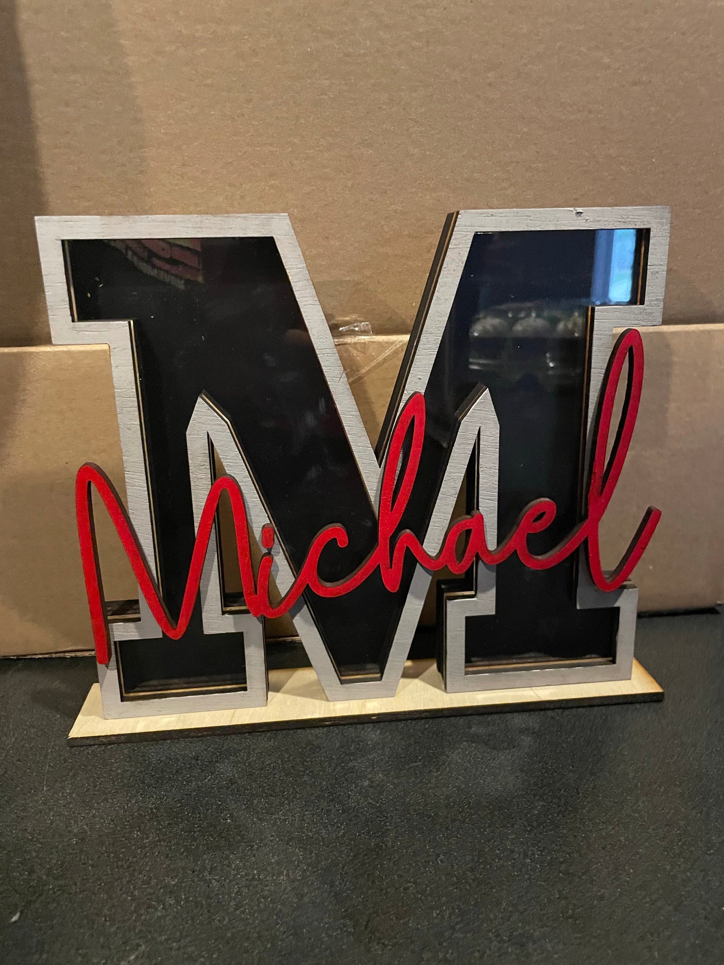 Customized letter banks!