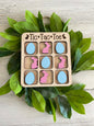 Tic tac toe Easter board