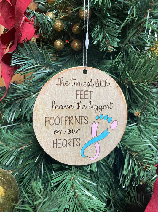 Infant loss ornament