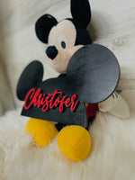 Mouse ears with name