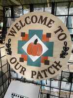 Welcome to our patch round