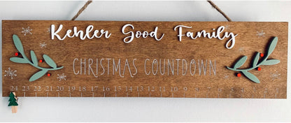 Christmas countdown