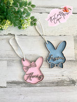 Easter bunny tags